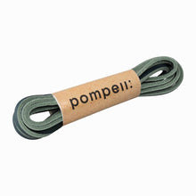 Load image into Gallery viewer, Cordones de verdes de cuero de Pompeii
