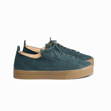 Load image into Gallery viewer, Zapatillas de serraje verdes para mujer