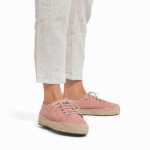 Load image into Gallery viewer, Zapatillas de piel rosas de Pompeii