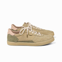 Load image into Gallery viewer, Zapatillas de serraje verdes para mujer