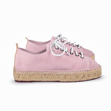 Load image into Gallery viewer, zapatillas rosas de yute mujer