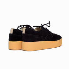 Load image into Gallery viewer, Zapatillas Pompeii de color negro para mujer de invierno