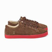 Load image into Gallery viewer, Zapatillas de serraje marrones para hombre
