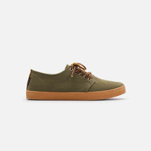 Load image into Gallery viewer, Zapatillas de lona verdes para hombre