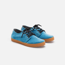 Load image into Gallery viewer, Zapatillas de lona azules de Pompeii