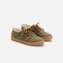 Load image into Gallery viewer, Zapatillas de lona verdes de Pompeii