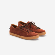 Load image into Gallery viewer, Zapatillas de serraje granate de Pompeii