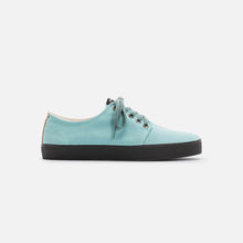 Load image into Gallery viewer, Zapatillas de lona azules para chica