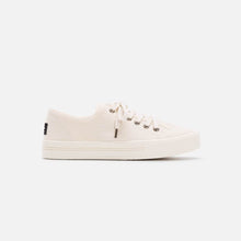 Load image into Gallery viewer, Zapatillas de lona blancas para mujer