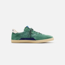 Load image into Gallery viewer, Zapatillas de serraje verdes para hombre