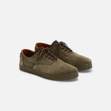 Load image into Gallery viewer, Zapatillas de serraje verdes de Pompeii