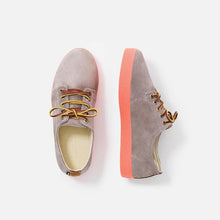 Load image into Gallery viewer, zapatillas pompeii de color gris para chica y de otoño
