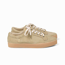 Load image into Gallery viewer, Zapatillas de serraje verdes para mujer