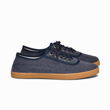 Load image into Gallery viewer, Zapatillas de lona azules para hombre